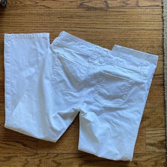 Abercrombie & Fitch 100% Cotton Mid-Rise Five Pocket Straight Leg Jeans Size 4 - Picture 5 of 12